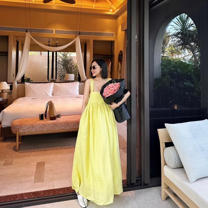 LUTA | Váy hai dây xếp li bảng