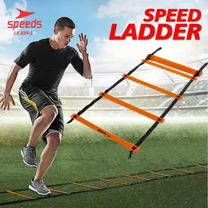 SPEEDS Agility Speed Ladder Drills training Tangga Kelincahan Ketangkasan 8m Latihan Atlit Tangkas 039-3