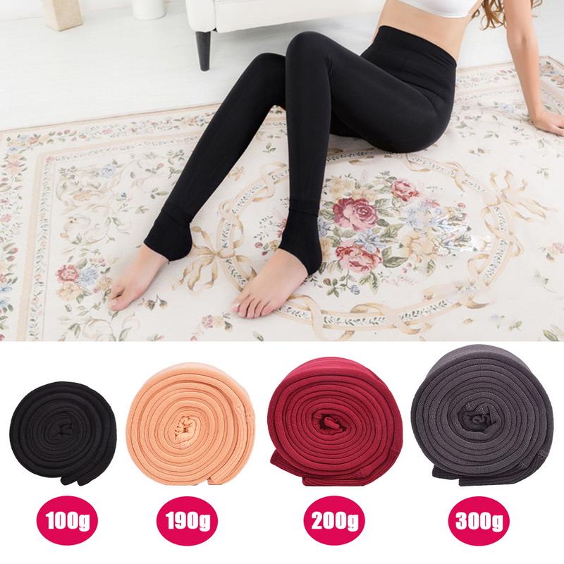  Tất Mùa Đông Dành Cho Nữ Chất Liệu Nhung Quần Legging Bó Sát Giữ Nhiệt Mỏng Và Dày Ấm Áp Thích Hợp Cho Mùa Đông 