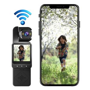 Kamera Mudah Alih Mini, Resolusi 1080P, Kesambungan WiFi, Sesuai untuk Penggunaan Luaran, Perakam Video, dengan Fungsi Rakaman Audio dan Video Cameras Hitam Monitor Photography Cctv