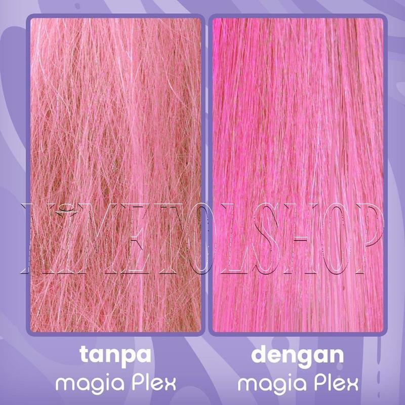 INAURA Magia Plex Color Lock Hair Mask 500gr Masker Rambut Magic Perawatan Warna Color Rusak Kering Keratin 500ml Avocado Conditioner Shampoo Almond 5