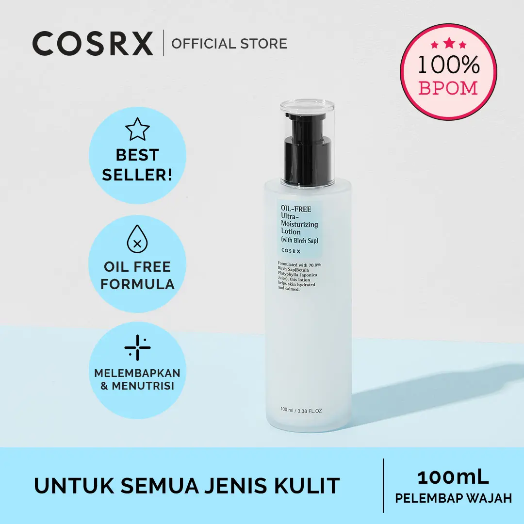 Cosrx Oil Free Ultra Moisturizing Lotion 100ml Pelembab