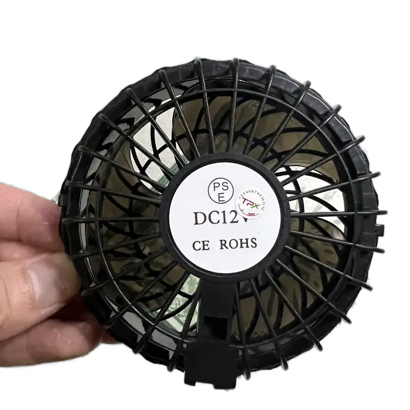 Bộ Phụ kiện Áo Điều Hoà Gifv pin dung lượng lớn, quạt 12V không chổi than 3