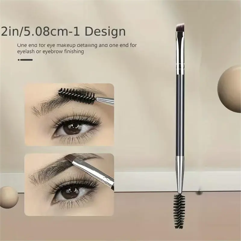 Eye Makeup Tool Set, 16pcs Including Eyelash Curler & Eyelash Comb Separator & Mascara Brush & Double-ended Eyebrow Brush & Eyelash Curler Replacement Pad 5