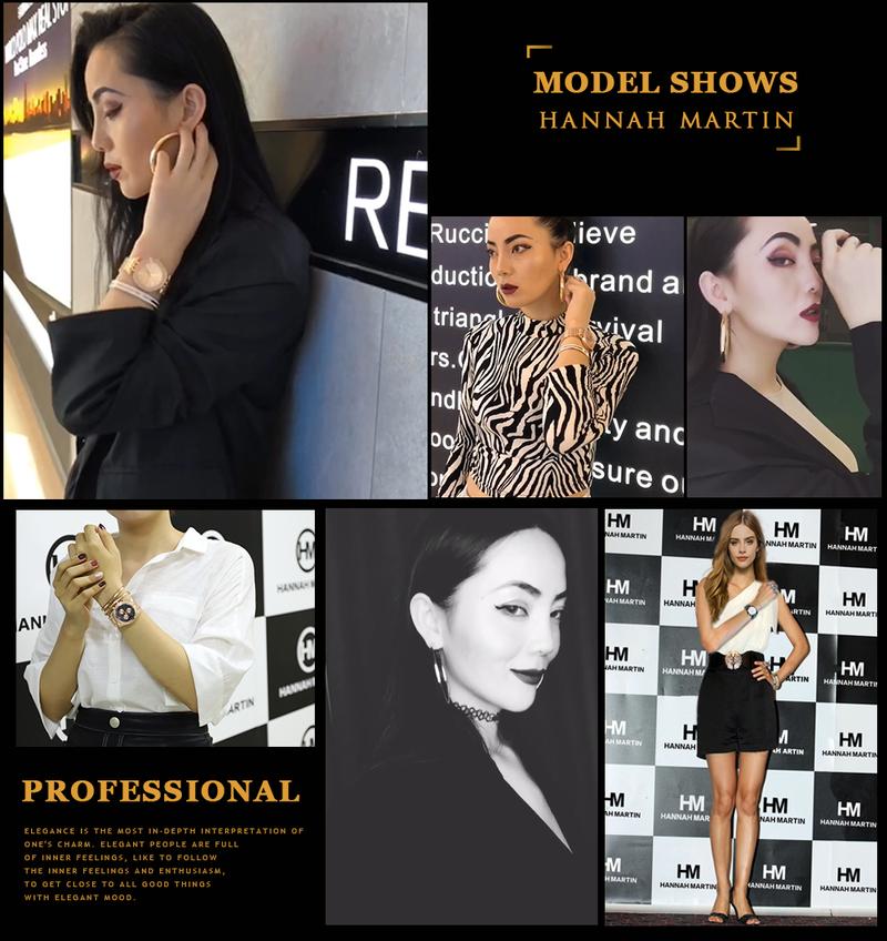 Product Introduction of HANNAH MARTIN Jam Tangan Wanita Sangat tipis 100% Original  CH36-FH hadiah watches 24