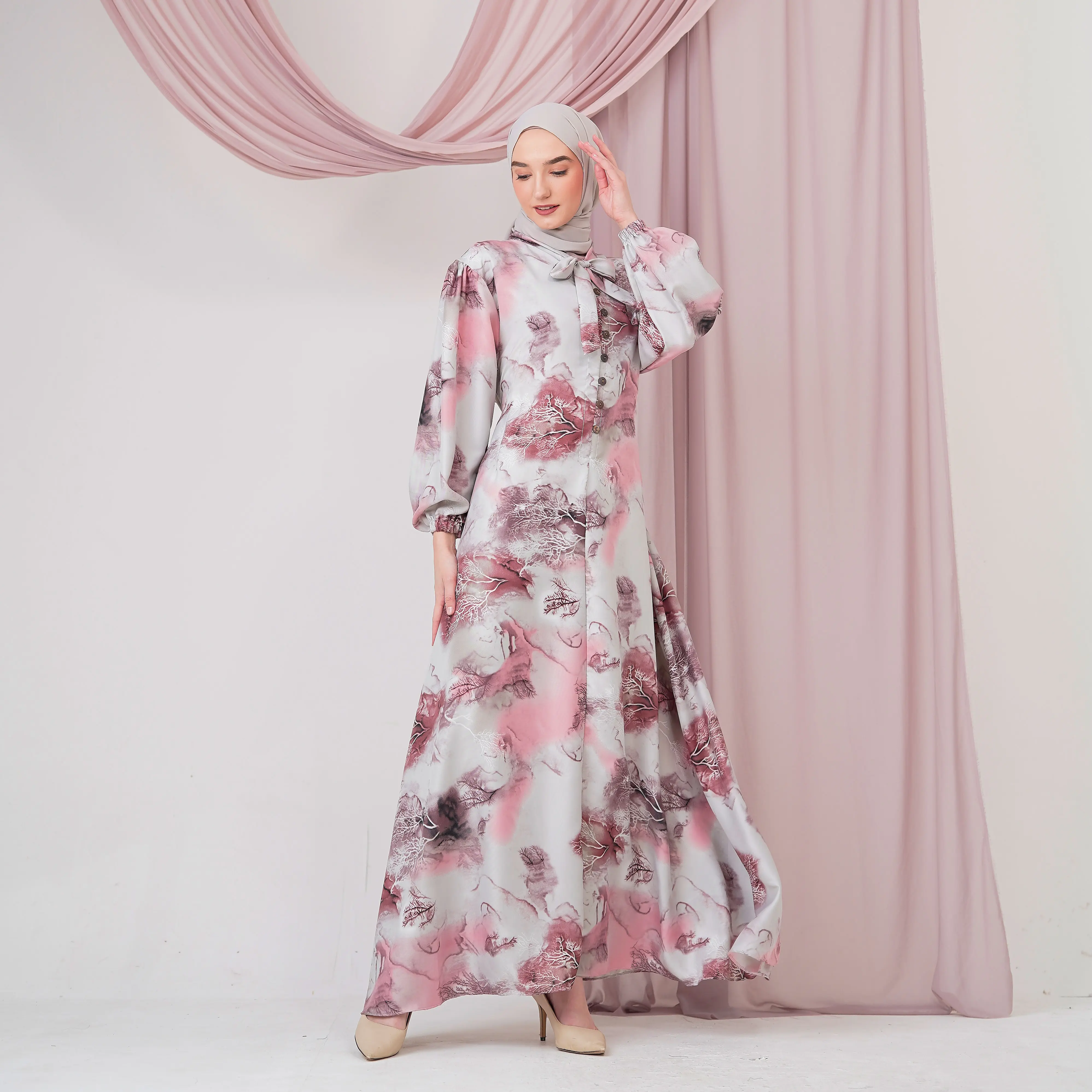 Candy Outfitku - Nadhine dress shakila Gaun Muslim