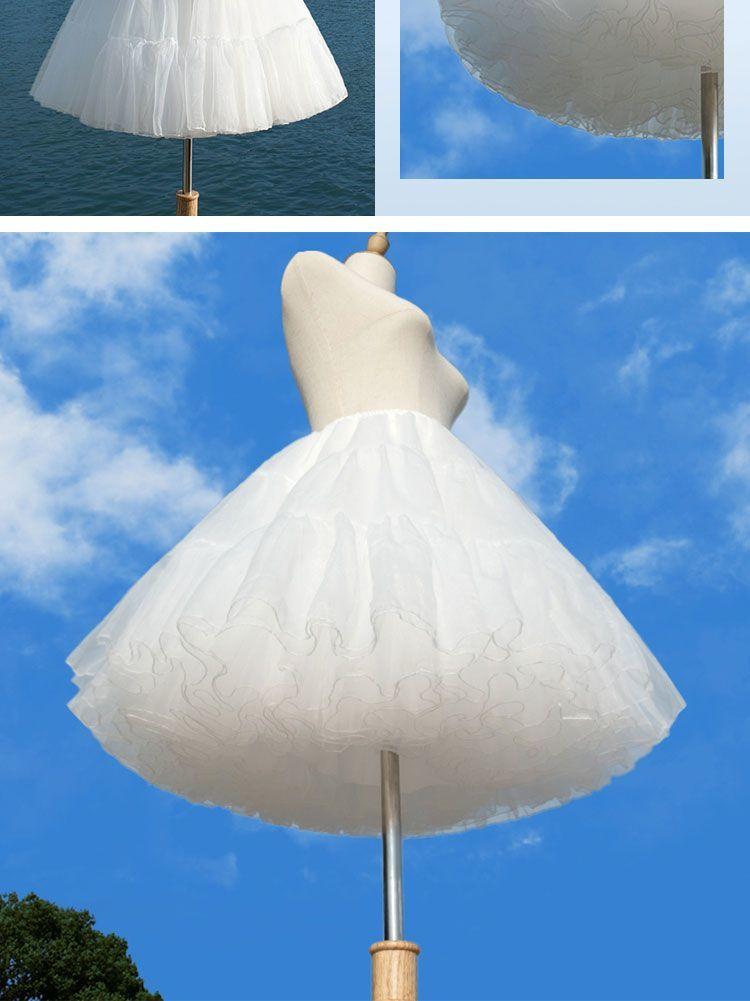 Product Introduction of Crinoline, Bốn Lớp, Voan Mềm, Hỗ Trợ Máu, Không Gân, Thích Hợp Cho Lolita, Phong Cách Kẹo Bông Mây, Dễ Phối Đồ, Cos Pettiskirt, 2024 10