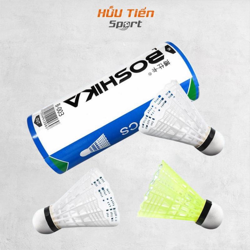 Bộ 3 Quả Cầu Lông BOSHIKA Bằng Nhựa Chính Hãng