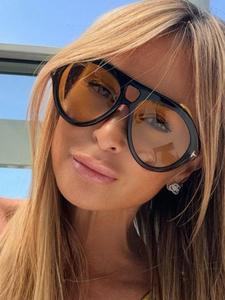 Gafas de sol unisex con montura ovalada estilo punk, Gafas de sol informales de moda para uso diario, Accesorios de moda para actividades al aire libre