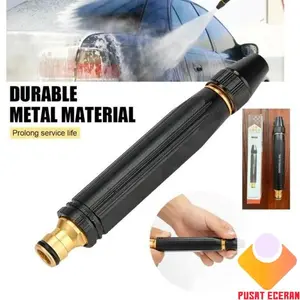 kepala semprotan air kuningan + ABS semprotan cuci motor mobil hose nozzle spray gun alat semprotan Car