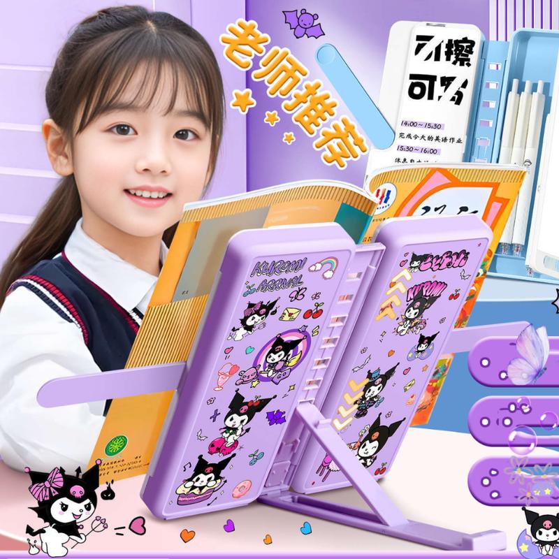 Hộp Đựng Bút Kèm Giá Sách 2in1 Hộp Bút Đa Năng Đựng Đồ Dùng Học Tập Cho Bé Tặng Sticker Dễ Thương Quà sinh Túi đựng bút