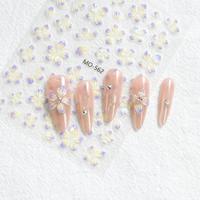 Gambar Shinycat Stiker Kuku Kristal Glitter Cahaya Lembuti Bunga Es Nail Sticker Nail Art Sticker Stiker Seni Kuku - Putih Aurora dari Shinycat Kota Tangerang 5 Tokopedia