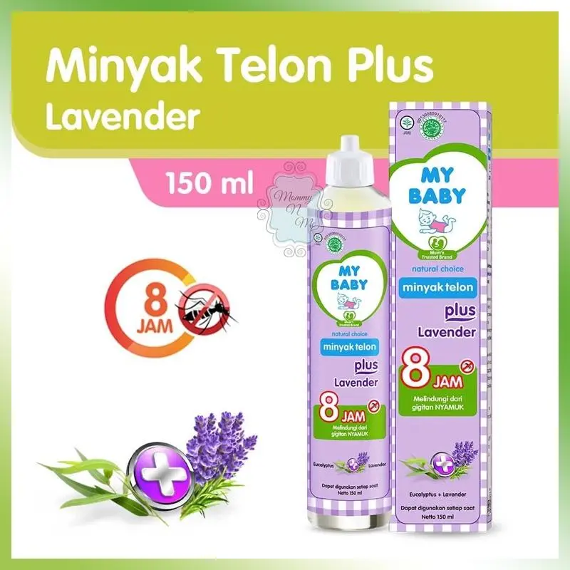 my baby minyak telon plus 8 jam 8