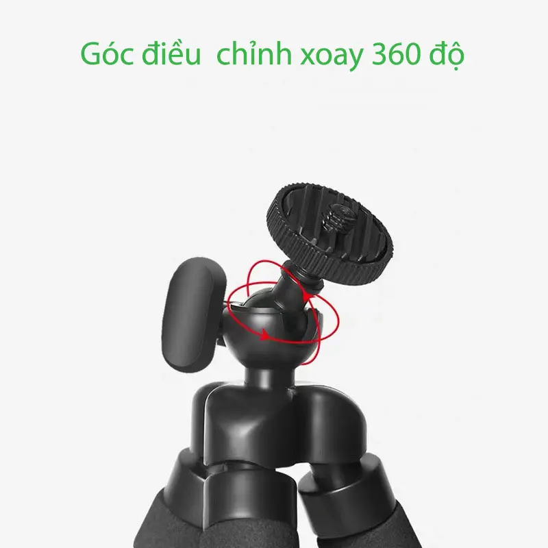 Cây Tripod Chụp Hình Chân Bạch Tuộc 3 Chân Cho Điện Thoại 1