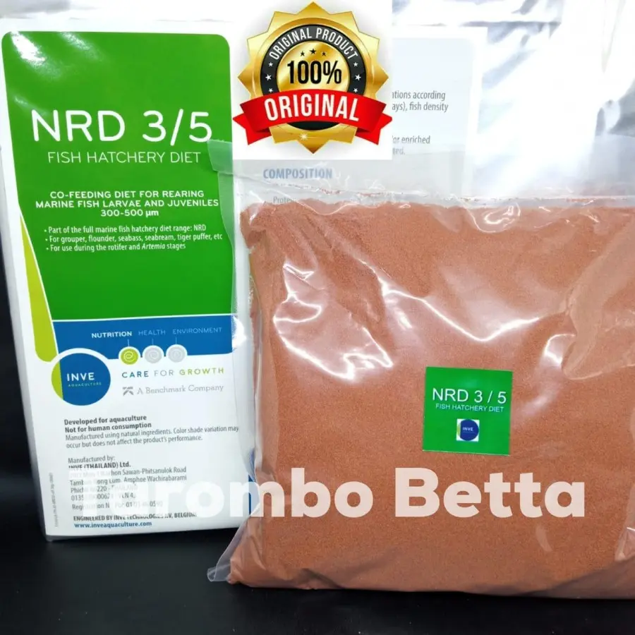 PELET NRD 3/5 Repack 500 gram - Pellet Makanan Ikan 500gram 500gr gr
