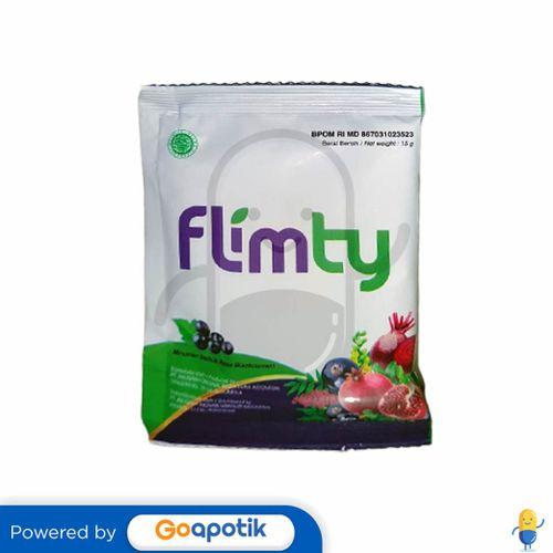 Gambar FLIMTY RASA BLACKCURRANT 15 GRAM SACHET dari Apotek Soya Denpasar by GoApotik Kota Denpasar Tokopedia