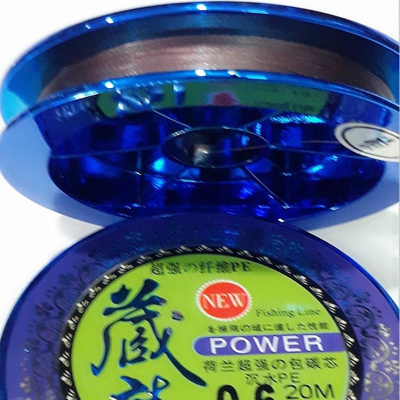  Dây Pe lõi carbon làm thẻo câu Bắt Cá nhát Đi Câu Fishing Câu Cá 