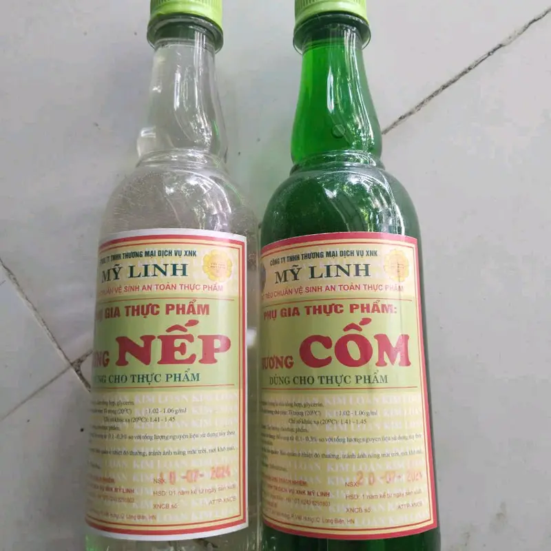 Hương nếp chai 500ml ( dùng trong ngành thực phẩm) 2
