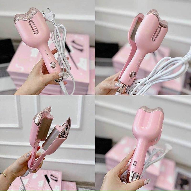 Máy Uốn Sóng Nước Lượn Sóng 3 Trục Máy Bấm Tóc Gợn Sóng Dập Xoăn