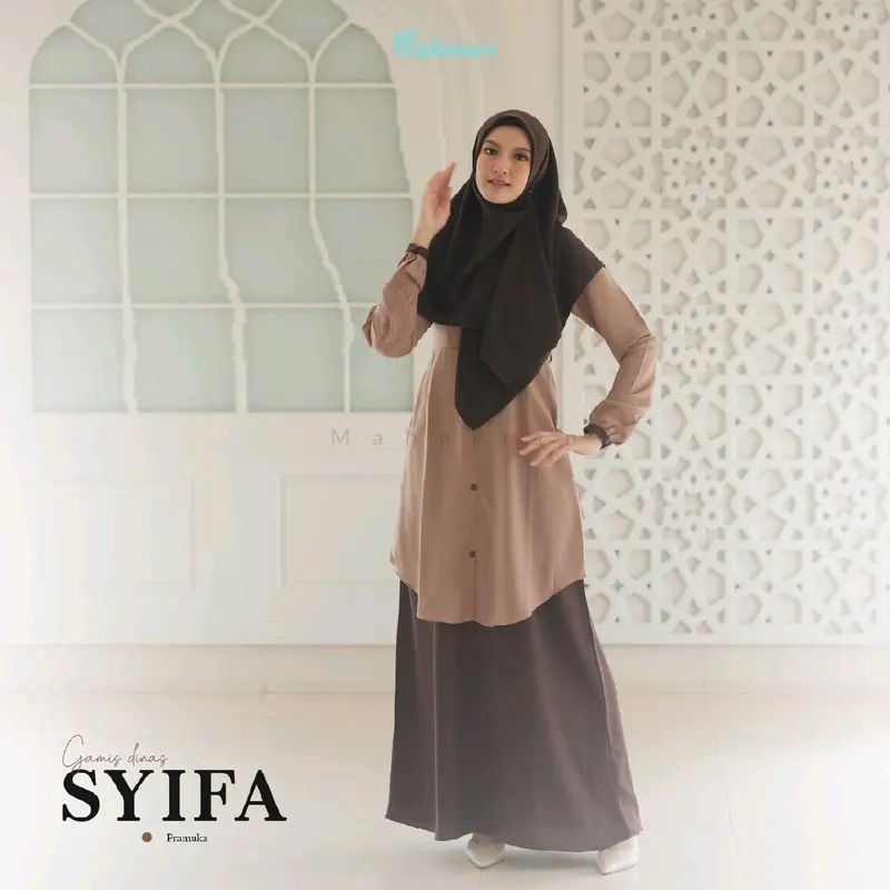 COD Seragam Dinas Pramuka Wanita Muslimah Terbaru By Maharani Baju Dinas Pramuka Gamis Muslimah Busui Dress Seragam Dinas Wanita Pramuka Pns Pdh Wanita Nyaman Bahan Crepe Jatuh Murah Nyaman Seragam Pramuka Wanita Guru Seragam Pramuka Guru Wanita Gamis 3