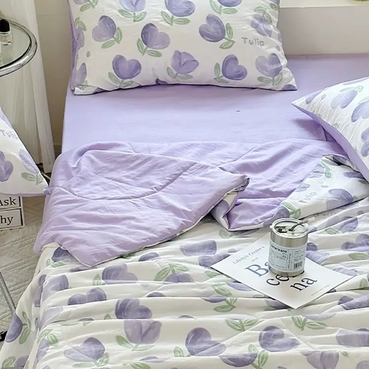 [ TẶNG VỎ GỐI ÔM BẤT KÌ TRÊN LIVE] Set cotton đũi chăn hè 4 món Bộ Chăn Ga Gối Cotton Đũi Shinbedding ( chăn Không lồng được ruột, thiết kế tuỳ mẫu) trần bồng chun đồng tiền đỏ thoáng khí cỡ queen gagiuong mua giặt máy đầu gấu trắng nệm 6