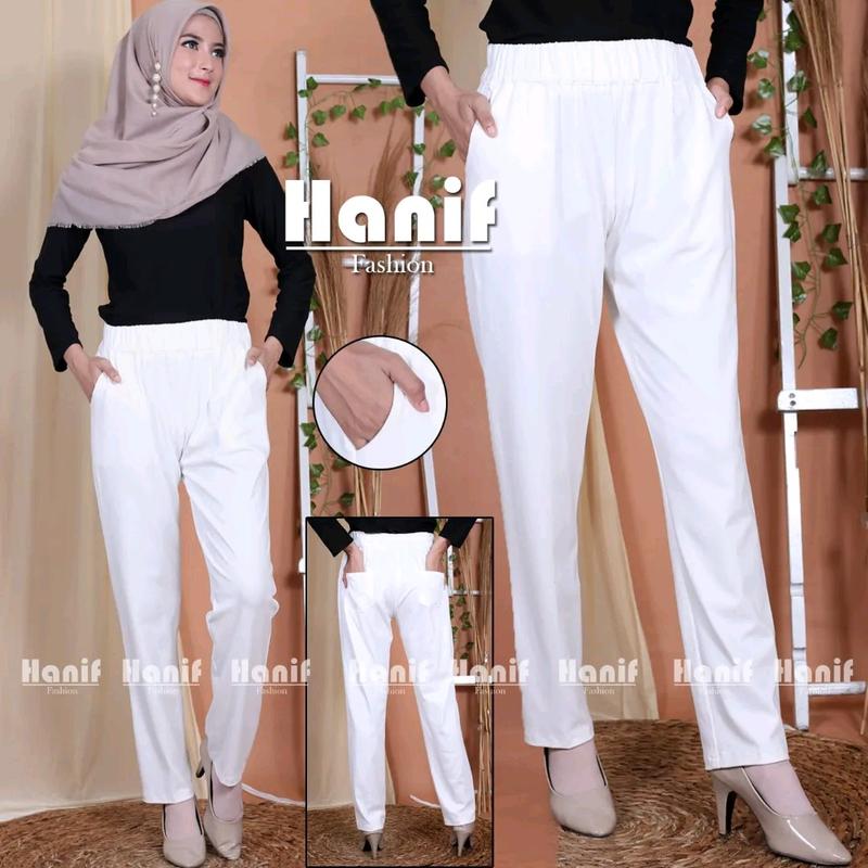 Celana wanita Celana panjang wanita Pensil Nyaman Lembut 0