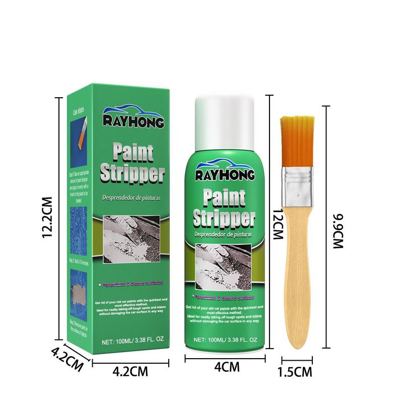 Product Introduction of Rayhong Varnish Remover Stripping Metal Surface Paint Paint-Remove Agent Car Wheel Hub Seamless Cleaning Paint Remover 1