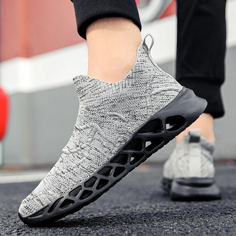 Pánské běžecké boty 2023 ležérní sportovní boty pánské trendy lehké turistické boty na tenis pánské tenisky prodyšné zapatillas velikost 47 běžecké boty_voghion.com