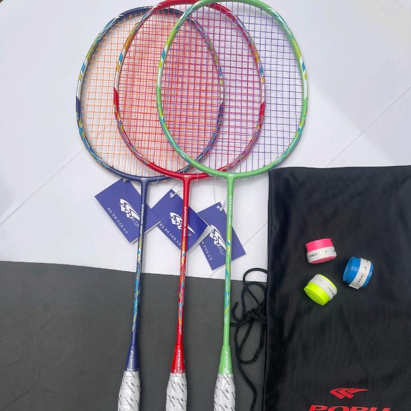  vợt cầu lông chính hãng pobu superior 101 max 12kg căng sẵn 11kg,tặng kèm quấn cán túi đựng vợt,giá trên 1sp Cán Vợt Sport Carbon 