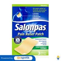 Gambar SALONPAS PAIN RELIEF PATCH 3 PCS dari Apotek Apollo Surabaya by GoA Kota Surabaya 1 Tokopedia