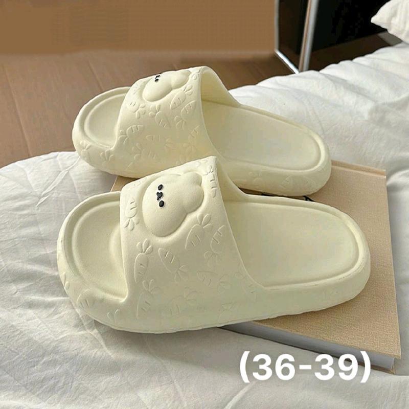  Dép bánh mì Quai Ngang Hình Thỏ Cute Dép Lê 