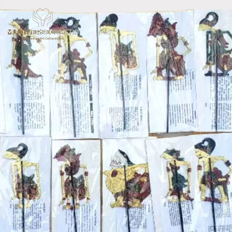 Wayang Kulit Mini 10cm / Pembatas Buku Wayang 0