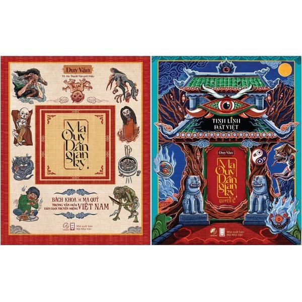 Sách - Ma quỷ dân gian ký - (Bộ 2 tập/ lẻ tùy chọn)Bách khoa về ma quỷ trong văn hóa dân gian truyền miệng Việt Nam - LL