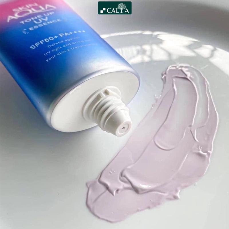 Kem Chống Nắng Sunplay Lavender Nâng Tone, Dưỡng Trắng Da - Sunplay Skin Aqua Tone Up UV SPF50+ PA++++ 50g 5
