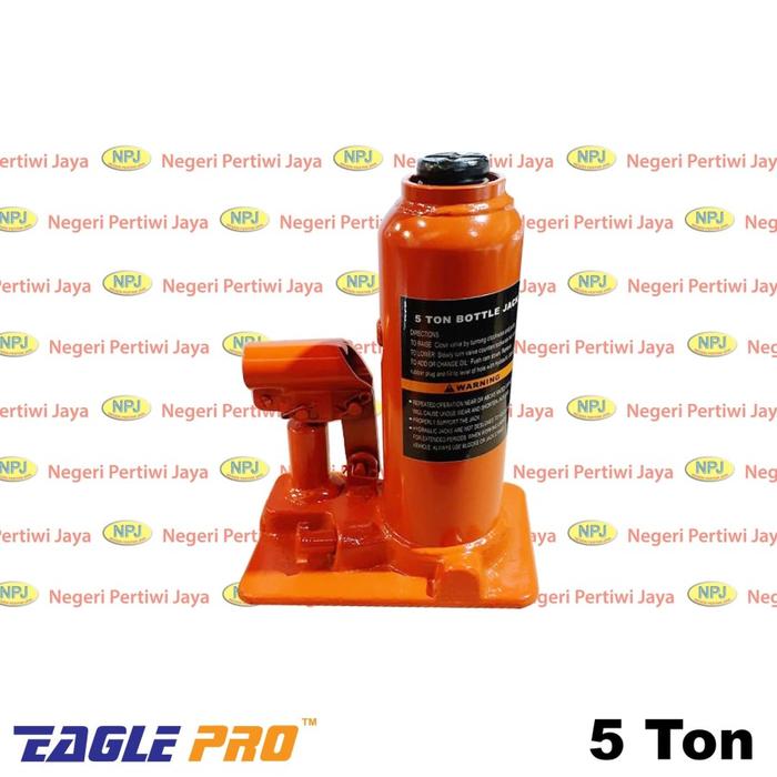 Gambar Eagle Pro Hydraulic Bottle Jack Welded Style - Dongkrak Botol 5 Ton - 5 Ton dari negeripertiwijaya Kota Administrasi Jakarta Barat Tokopedia