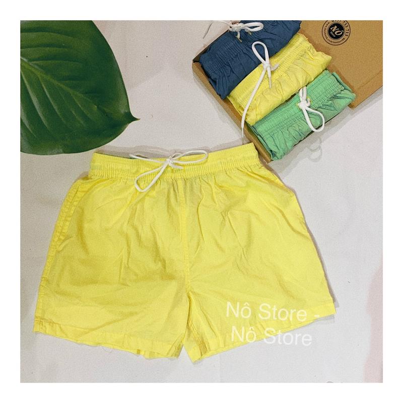 Quần đùi, quần short nam nhiều màu có túi ống rộng mặc ở nhà, tập gym, đi biển, hàng vnxk Cotton