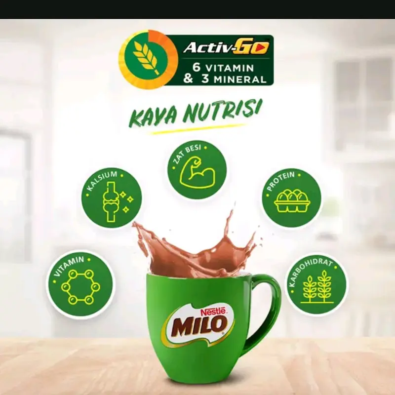milo 1kg kemasan pouch kemasan ekonomis susu bubuj Balita Bubuk Milk 2