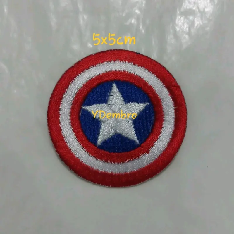 Patch Bordir Karakter Super Hero Iron On Anyaman Renda 1