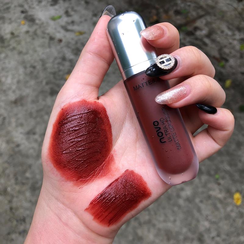 Son kem Novo mập không lì mềm mịn trang điểm môi chính hãng