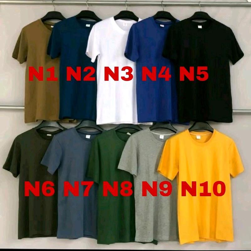 (HOT) combo  áo thun trơn nam vải co giãn chất đẹp  . giao màu tối ngẫu nhiên Menswear NAM 5