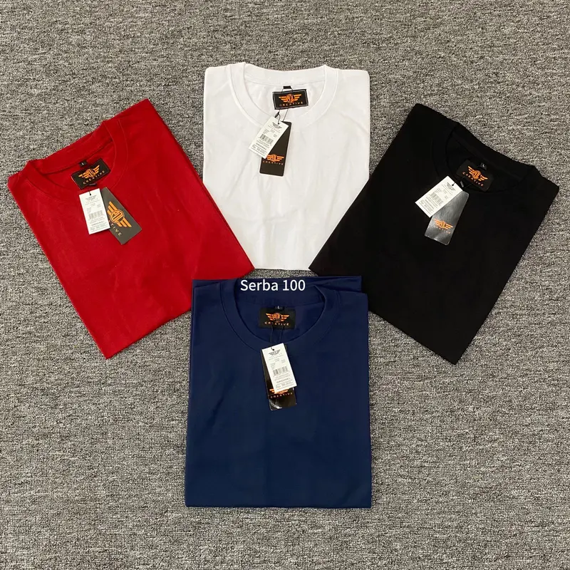 Paket 4 pcs 100 Rb Kaos Oversize Pria Wanita | Kaos Distro PDL Creative Original Ukuran M - L- XL -XXL Baju Katun Lembut Nyaman Semi Polos Unisex 2