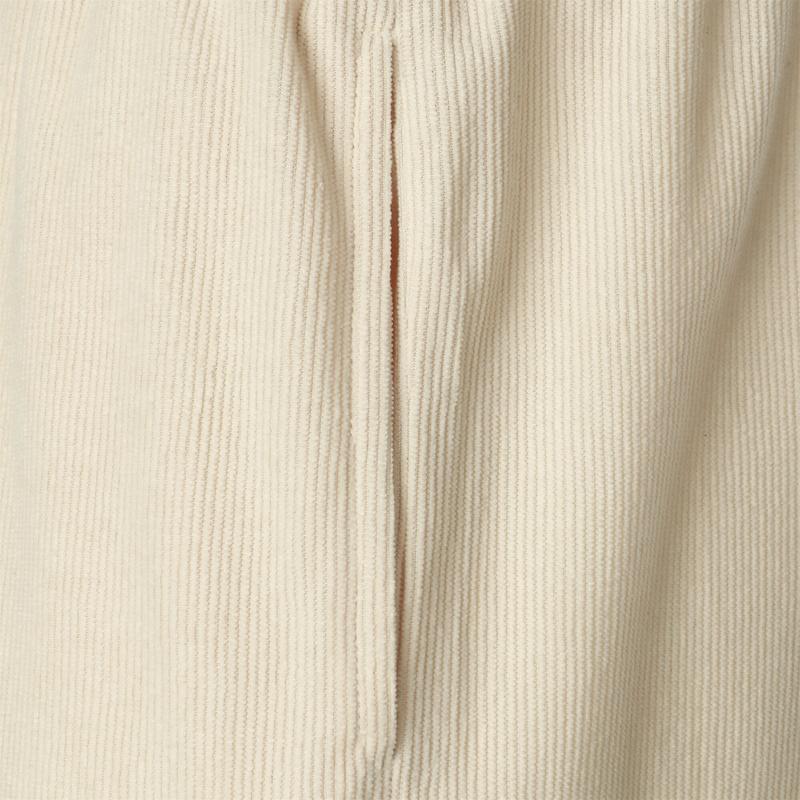 Product Introduction of 2025 Summer new solid color lace-up sweatpants corduroy simple quarter shorts men's shorts casual pants spot selu  ar  kargo mens  jeans 15