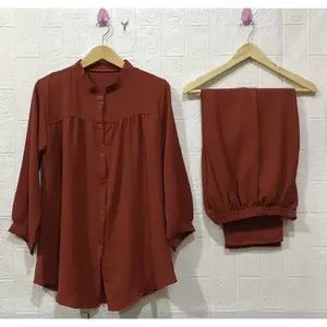 stelan wanita trendy / stelan wanita simple elegant / stelan wanita jumbo / stelan wanita terbaru / stelan wanita crincle murah