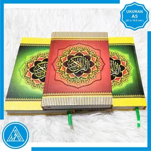 Alquran Mushaf Ukuran A5 Bahan Kertas CD II Tulisan Jelas Tebal Cocok Best Seller