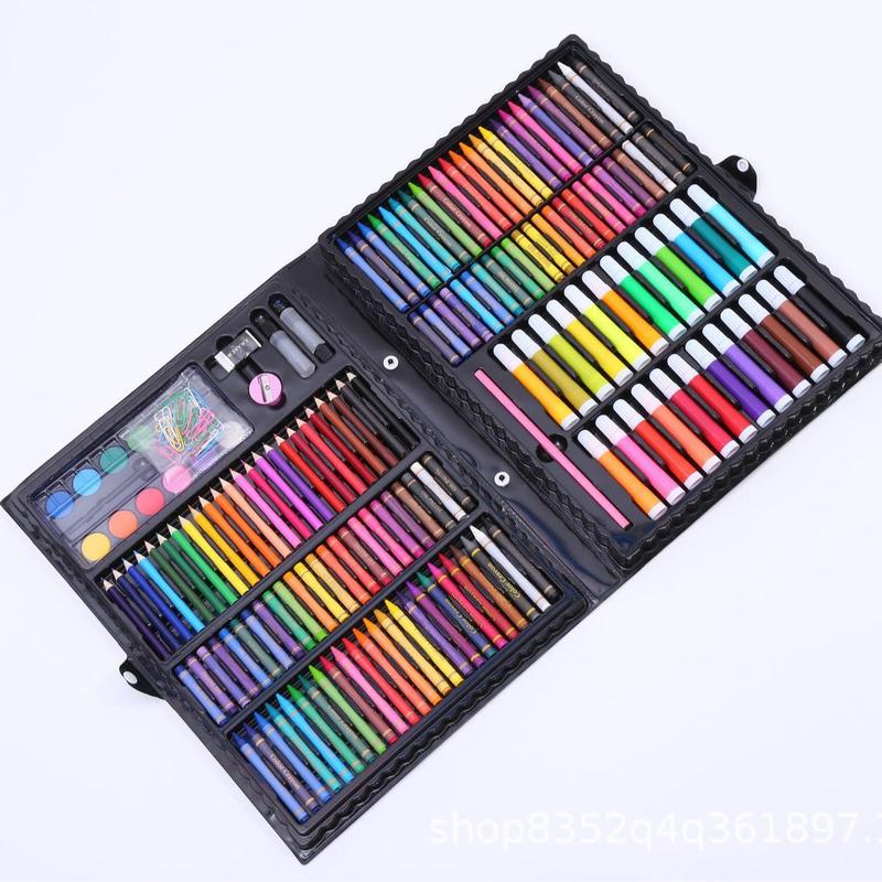 [Tặng bút gel] Bộ hộp bút màu 150 món cho bé tô màu - hộp màu 150 chi tiết cho bé vẽ tranh HSD365 bé yêu thỏa sức sáng tạo bộ màu