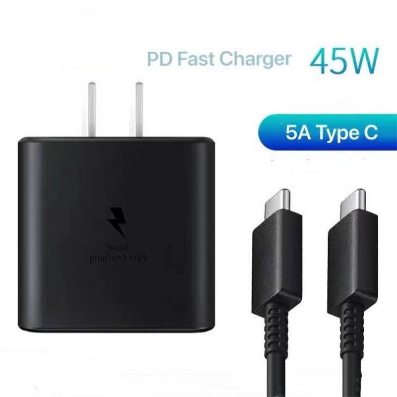 Product Introduction of for sαmsung 45W 25W Super Fast Charging USB-C Wall Charger PD 3.0 Type C Fast Charger US Plug Power Adapter For sαmsung Galaxy S23 S22 S21 S20 Ultra Note 20 Note 10 A73 A54 A53 A34 A33 A32 A24 A13 A14 5G With 3A Type C Cable 11