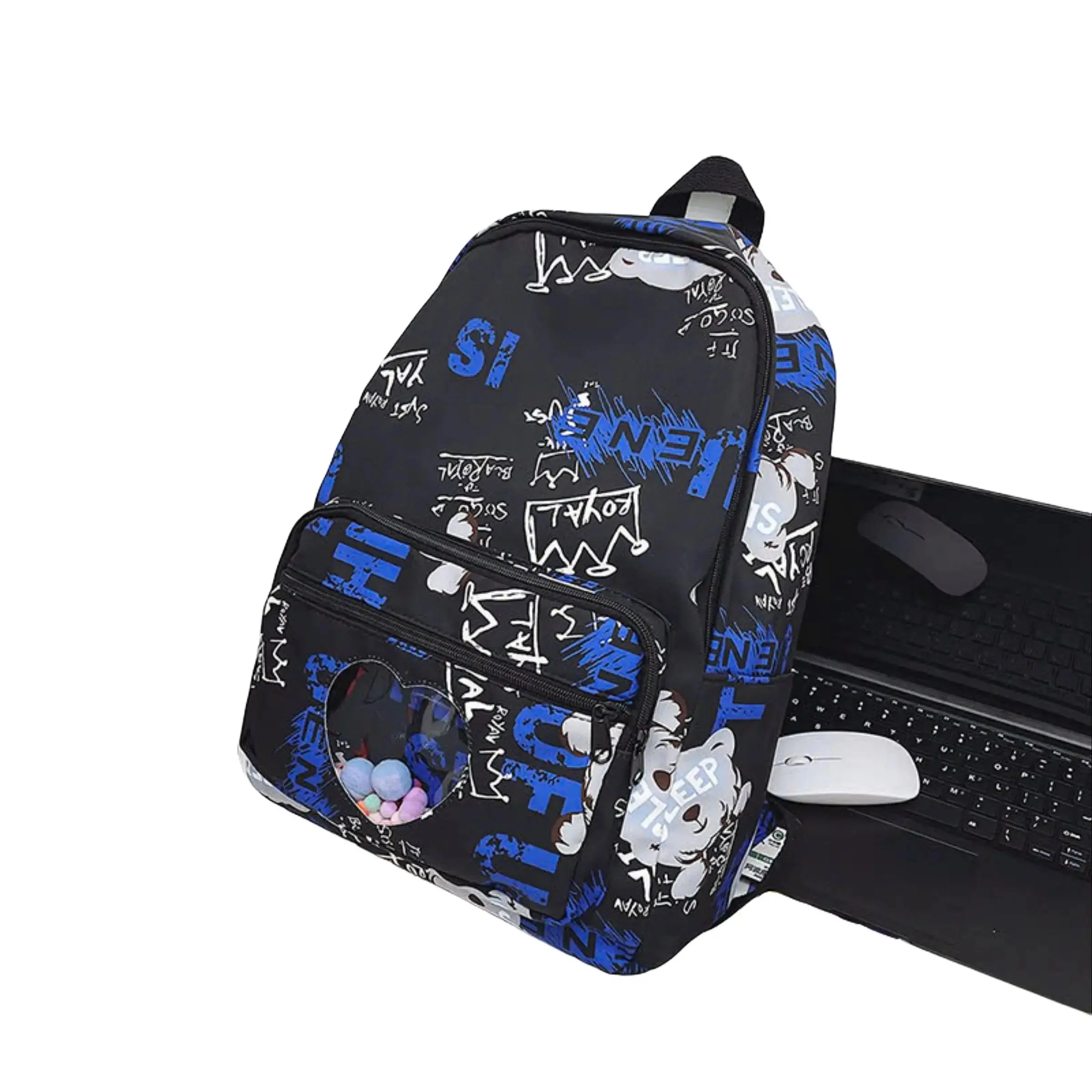 BALO NAM NỮ FOURT-289 PHONG CÁCH HÀN QUỐC KHÁNG NƯỚC GAUSLEEP Backpack Đeo Vai