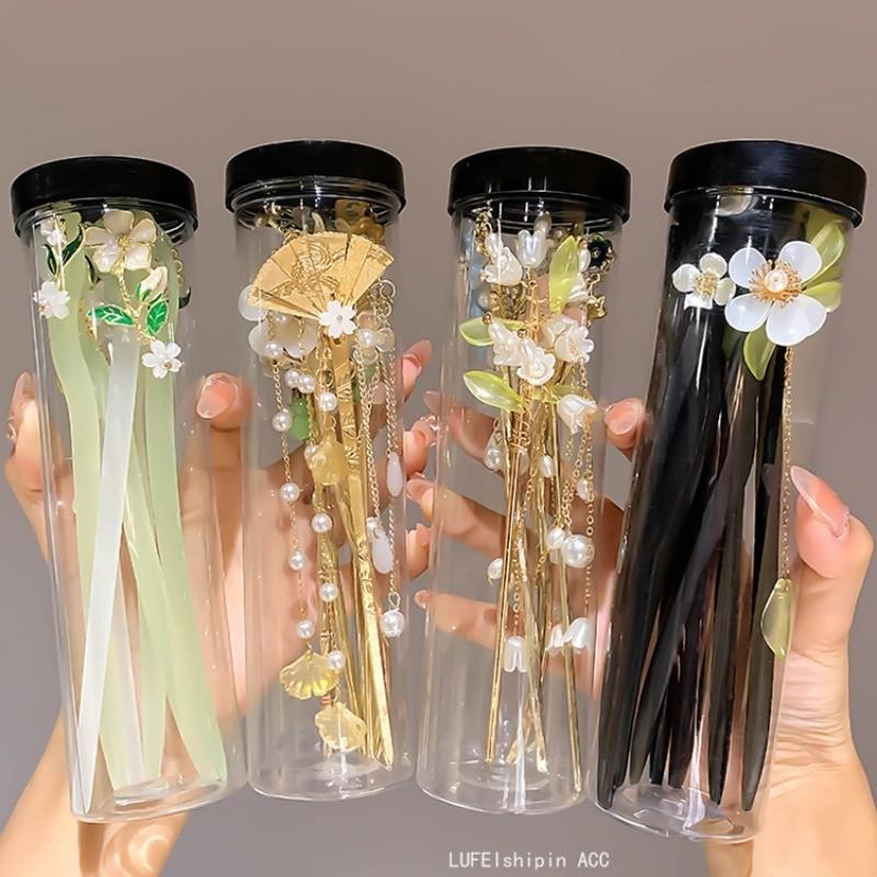 Kẹp Tóc Cổ Xưa Trung Quốc Thiết Kế Cao Cấp Cho Nữ Kẹp Tóc Đĩa Tua Rua Đi Bộ Hàng Mới Về trâm cài tóc cổ trang đẹp trâm gỗ cài tóc trâm cài tóc cổ trang cây trâm cài tóc