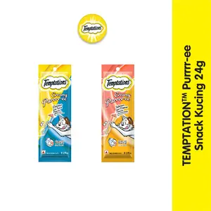 Temptations Snack Kucing Purrrr-ee 24 gr