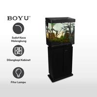 Gambar AZKO Boyu 45 ltr Set Aquarium & Kabinet Ms-520M - Hitam Trash Bin Tempat Sampah Pedal Bin Tong Sampah Waste Bin dari AZKO ID Kota Administrasi Jakarta Utara 3 Tokopedia